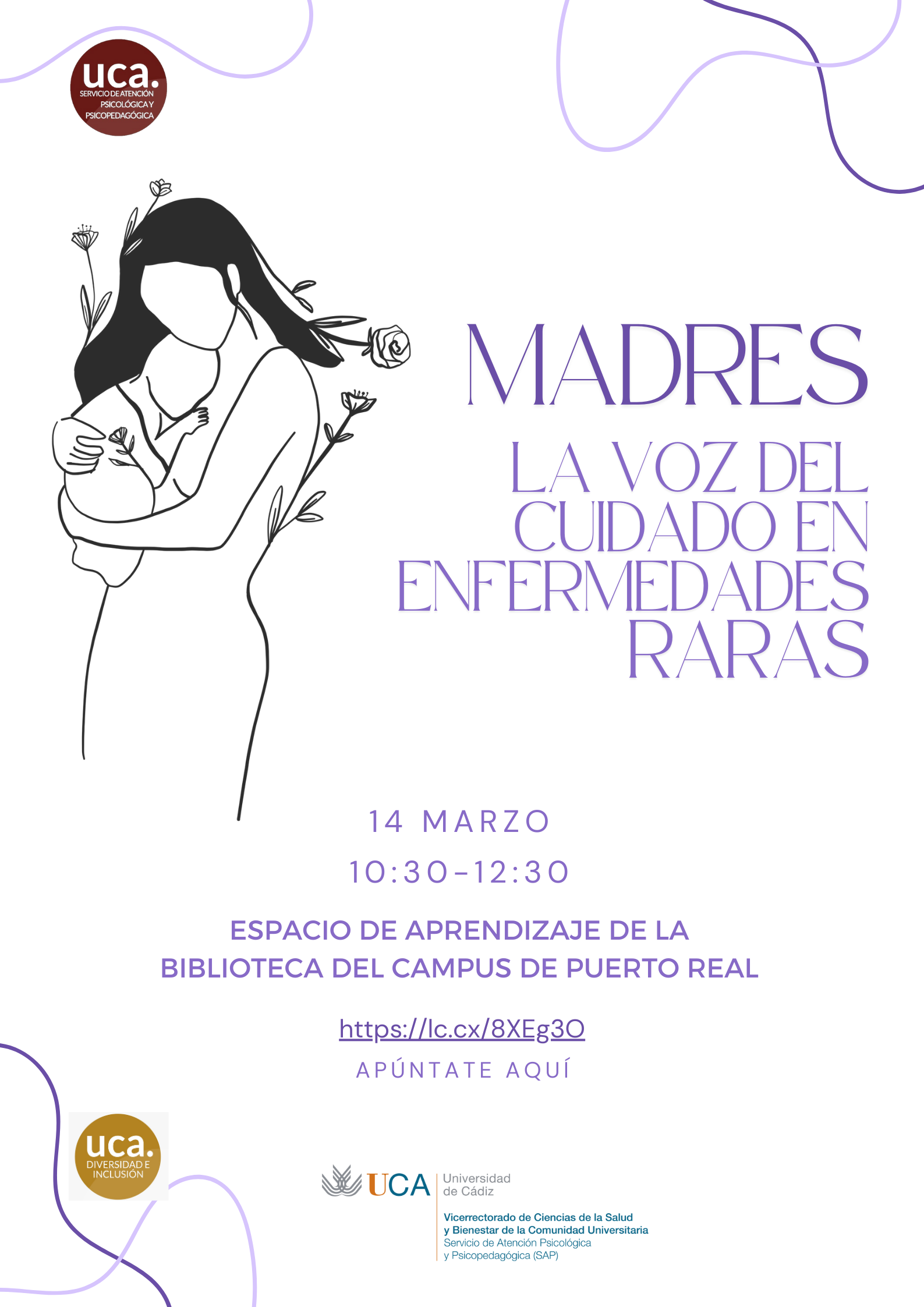 Día de la mujer (8M) y Día de las Enfermedades Raras (28F)